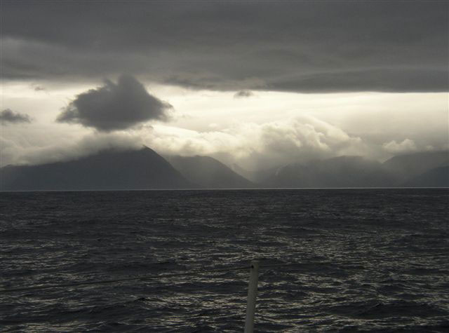 Paysage du Sud-est alaska