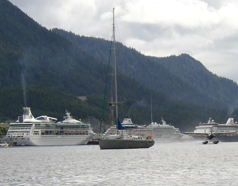 Mouillage de Ketchikan