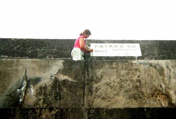 Dessin sur le mur de Madalena