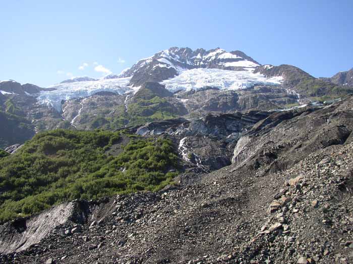 Montagne d'o dvale Serpentine Glacier