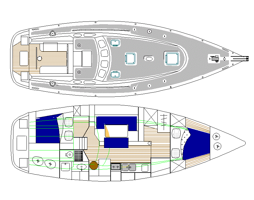 Vue de dessus Patago 39