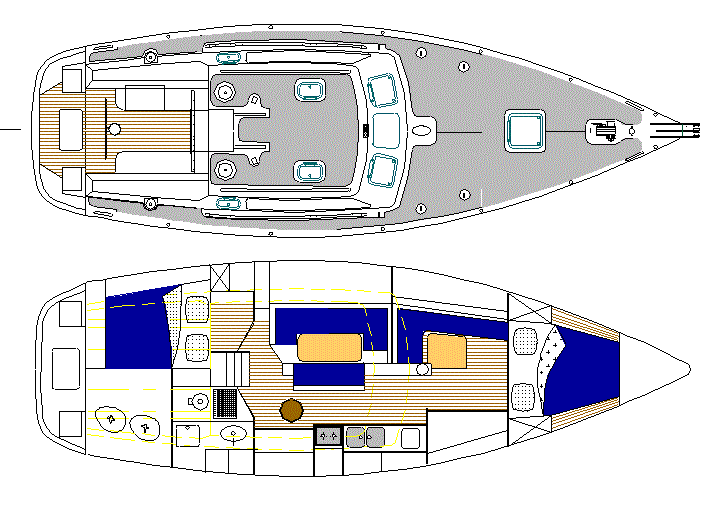 Vue de dessus Patago 40